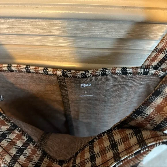 Plaid Overall Dress - Picture 6 of 6